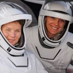 NASA astronauts step outside space station to perform the 5th all-female spacewalk